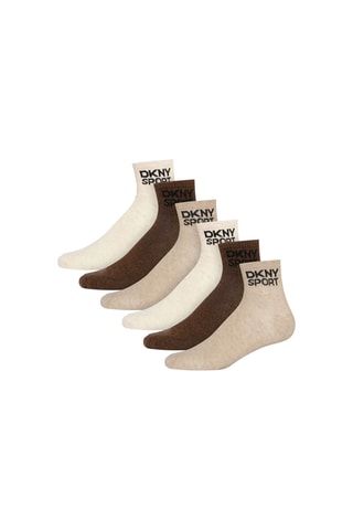 6 paia di calze - Beige