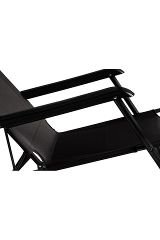 2 cadeirões de jardim Relax - 145 x 61 x 86 cm / 178 x 61 x 33 cm