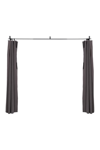 Cortina e varão para pérgula - 290 x 215 cm