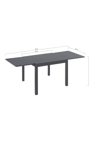 Conjunto de jardim - Até 8 lugares