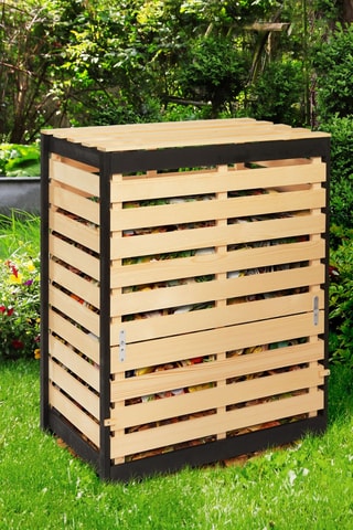 Caixa de compostagem em pinho - 400 l