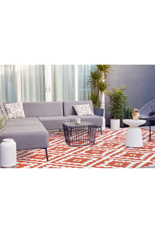 Tapete de exterior Vahiné - 270 x 370 cm - Laranja