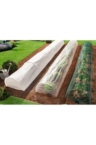 Estufas túneis de cultivo com capa 4M todas as estações - Conjunto de 3