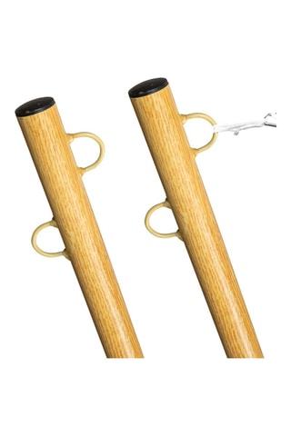 2 postes para velas de sombra - 220 cm