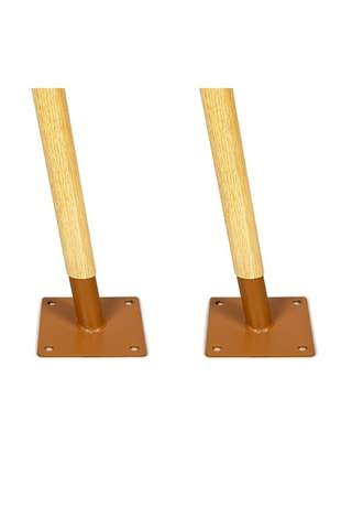 2 postes para velas de sombra - 220 cm