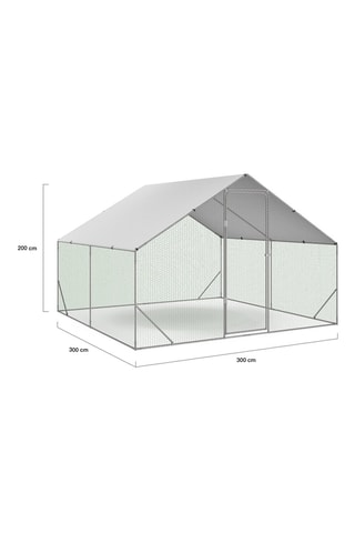 Vedação para galinhas - 9 m²