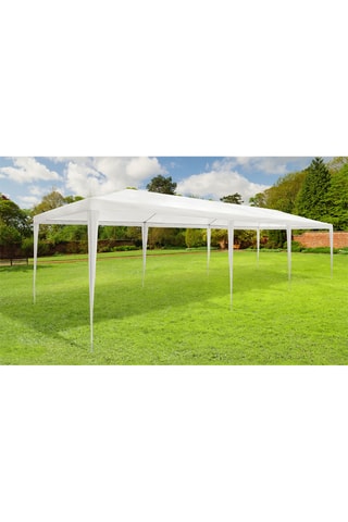 Tenda de receção exterior - 9 x 2,5 x 3 m