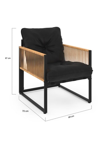 Conjunto de jardim Ozéa - 4 lugares