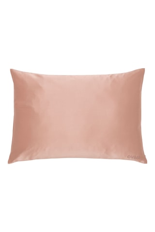 Funda de almohada de seda - 50 x 70 cm - Rosa dorado - Chillsilk