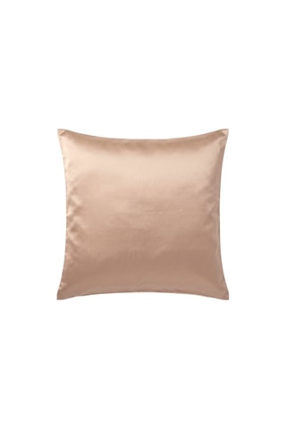 Funda de almohada de satén - Champán - 65 x 65 cm - Nuit Satinée