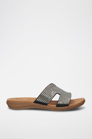 Mules - Marron et noir