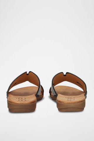 Mules - Marron et noir