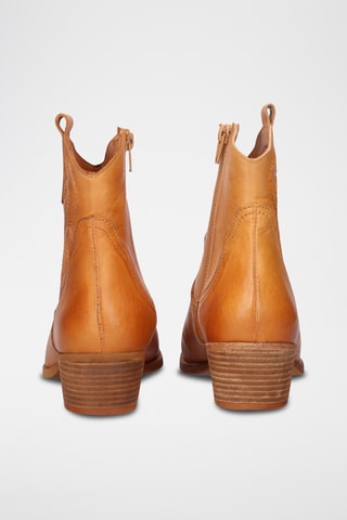 Santiags en cuir - Camel