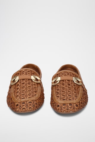 Mocassins en cuir - Marron