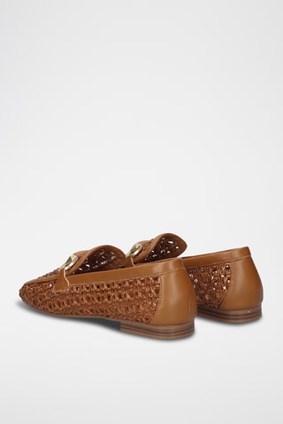 Mocassins en cuir - Marron