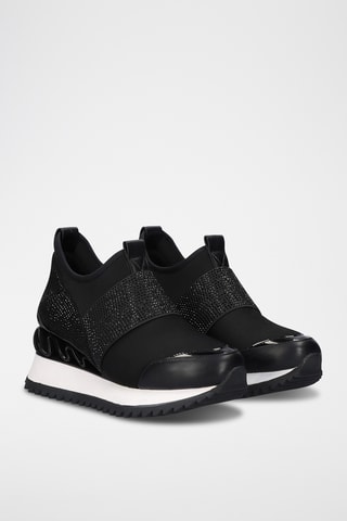 Slip-on compensés - Noir