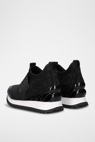 Slip-on compensés - Noir