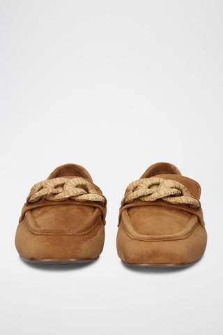 Mocassins en cuir - Camel