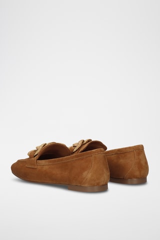 Mocassins en cuir - Camel