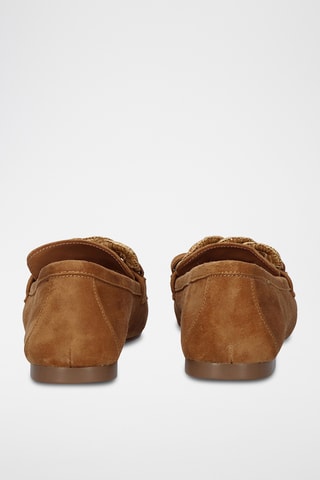 Mocassins en cuir - Camel