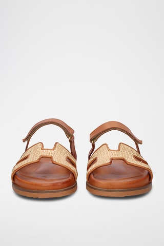 Mules en cuir - Beige
