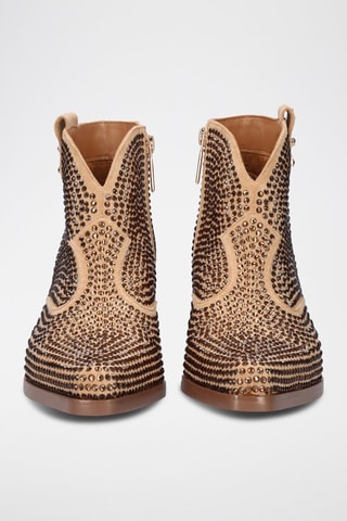 Bottines en cuir Sanse - Marron