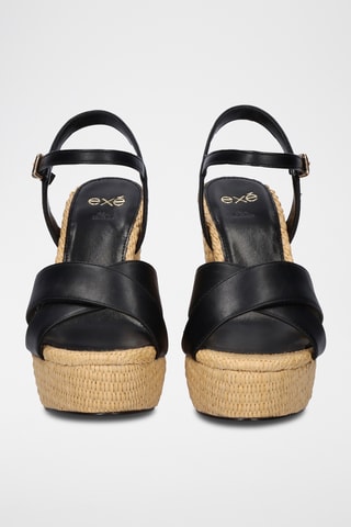 Sandales à talons - Noir