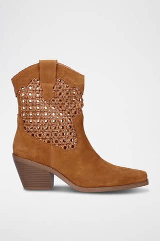 Santiags en cuir - Marron