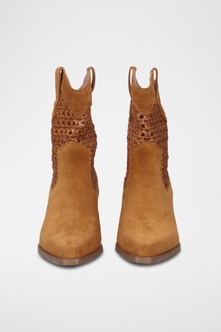 Santiags en cuir - Marron