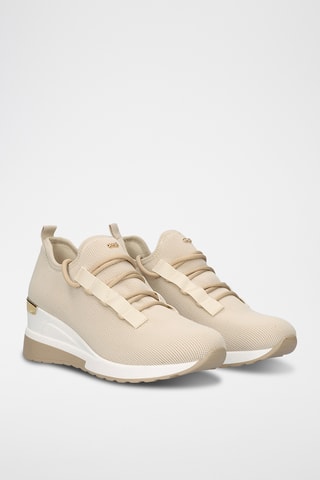 Baskets compensées - Beige