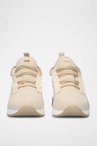 Baskets compensées - Beige