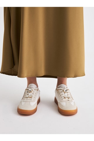 Baskets en cuir - Blanc