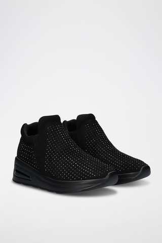 Sneakers compensées - Noir