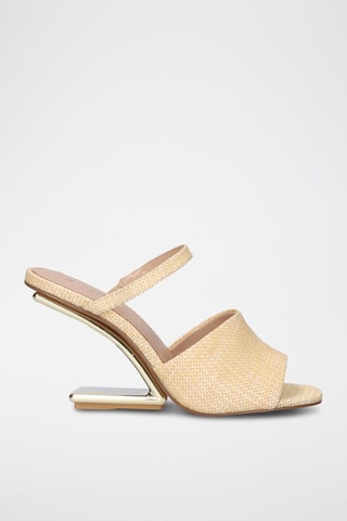 Mules à talons Maggie - Beige
