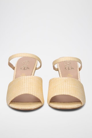 Mules à talons Maggie - Beige