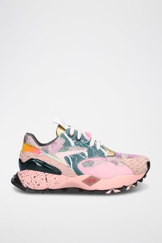 Sneakers en cuir - Rose