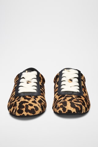 Baskets en cuir - Marron
