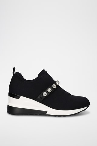 Slip-on compensés - Noir