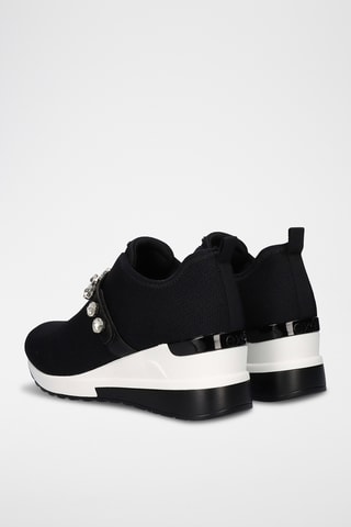 Slip-on compensés - Noir