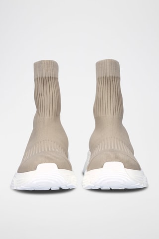 Baskets-chaussettes - Gris