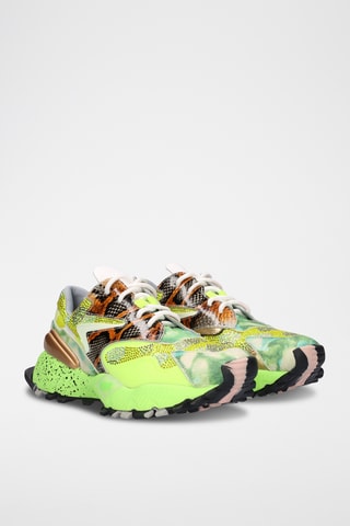 Baskets en cuir - Vert