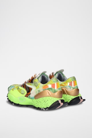 Baskets en cuir - Vert