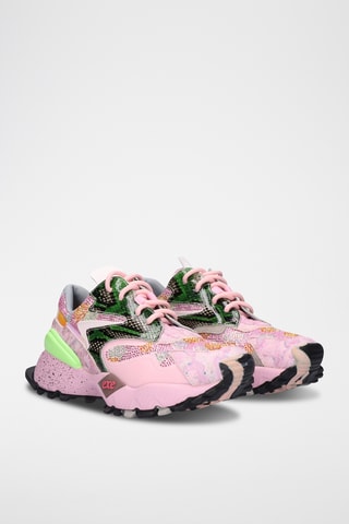 Baskets en cuir - Rose
