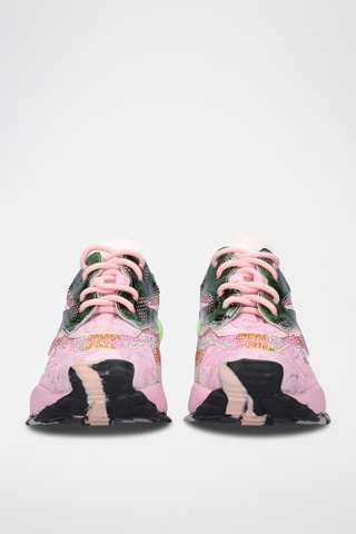 Baskets en cuir - Rose