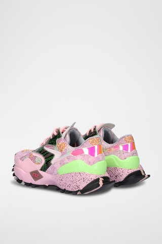 Baskets en cuir - Rose