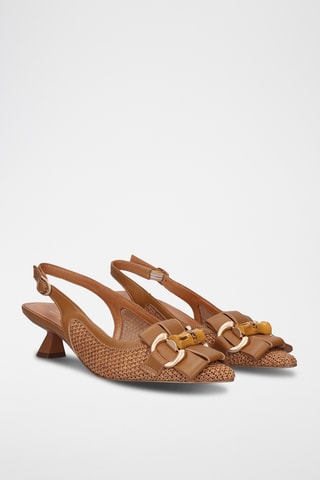 Sandales à talons - Camel