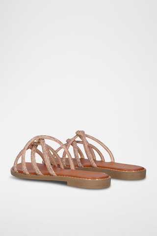 Mules - Doré rose