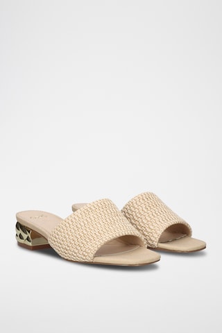 Mules à talons - Beige