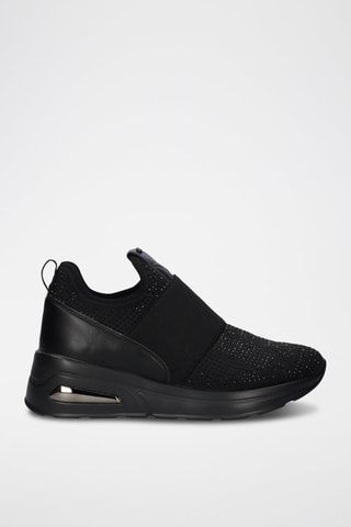 Slip-on compensés - Noir