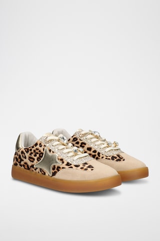 Baskets en cuir - Beige